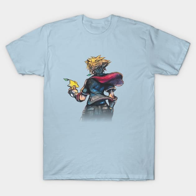 sora kingdom hearts 3 T-Shirt by Darknessfell